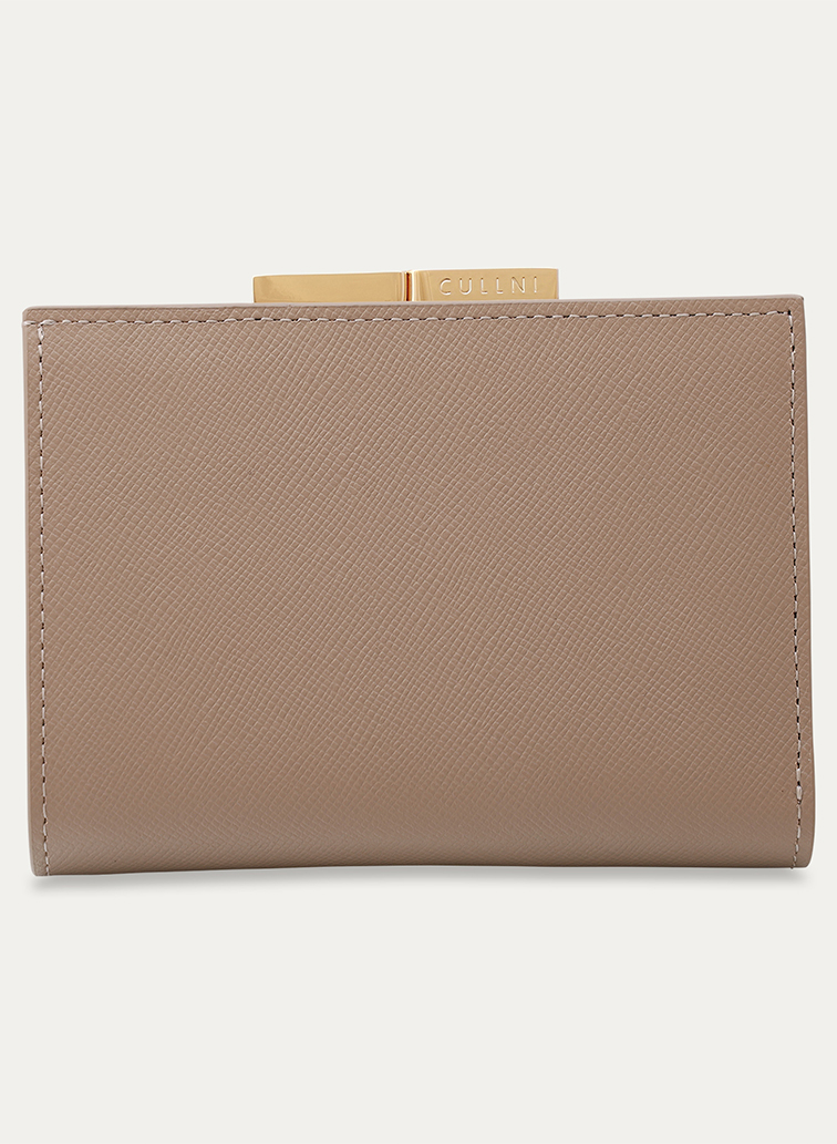 Leather Mini wallet 詳細画像 Grey 2