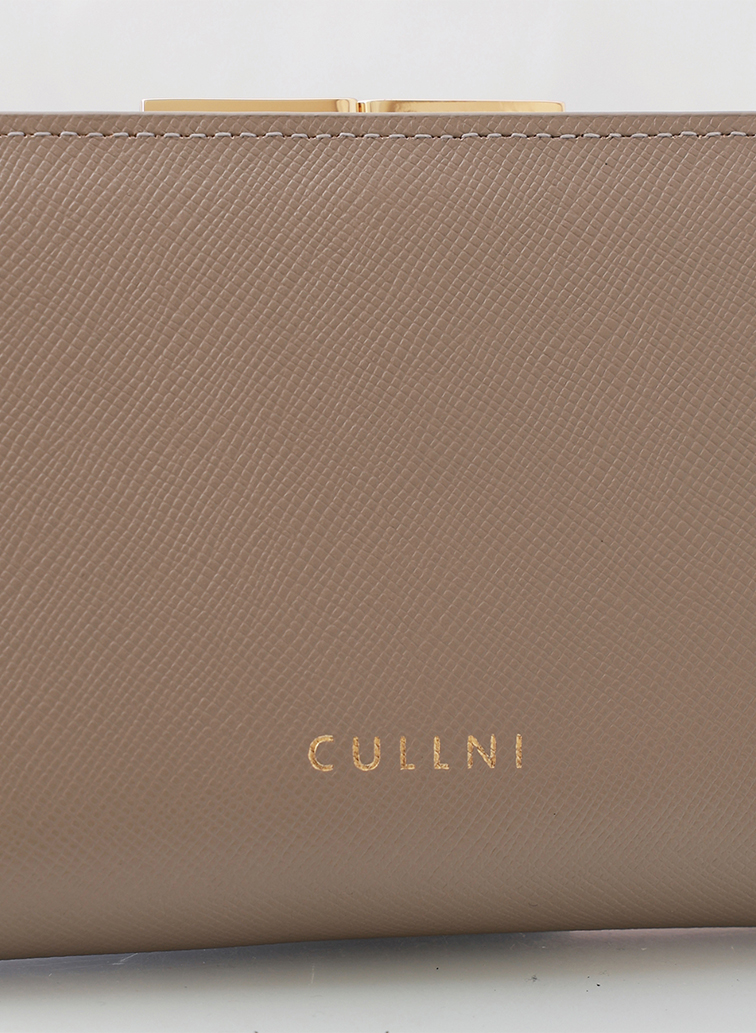 Leather Mini wallet 詳細画像 Grey 3