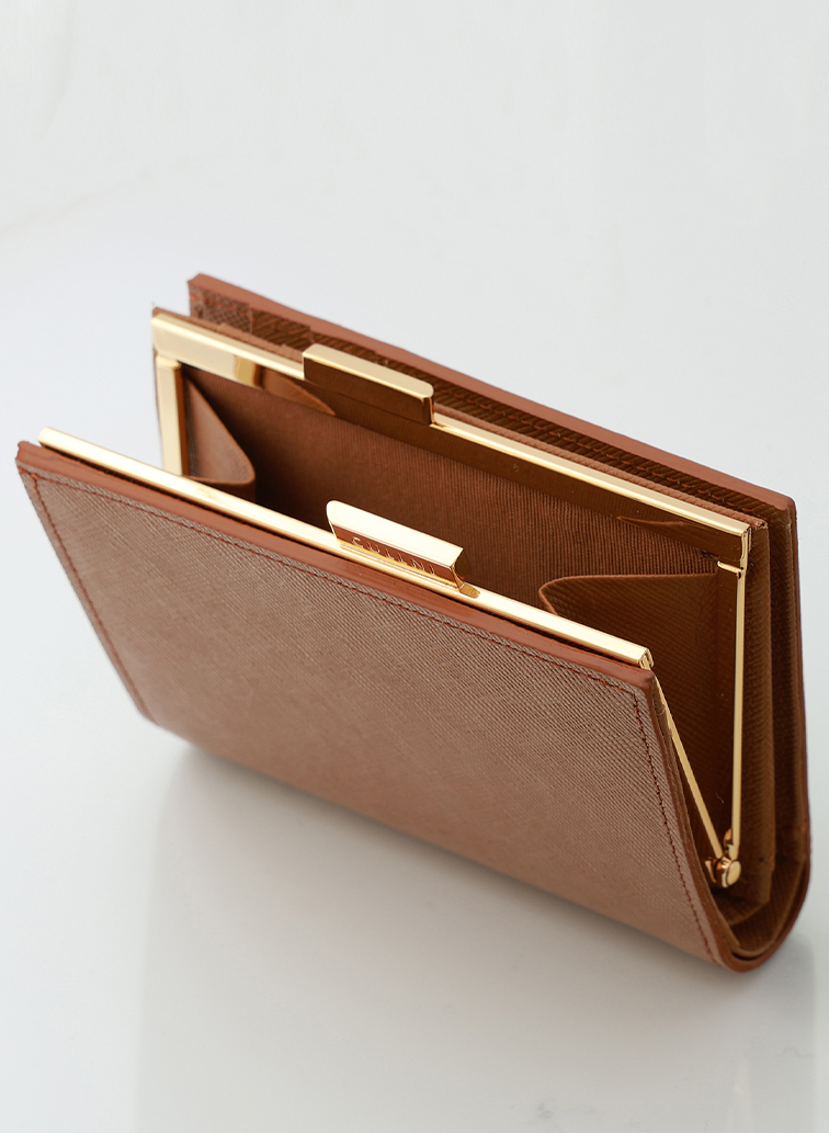 Leather Mini wallet 詳細画像 Brown 5