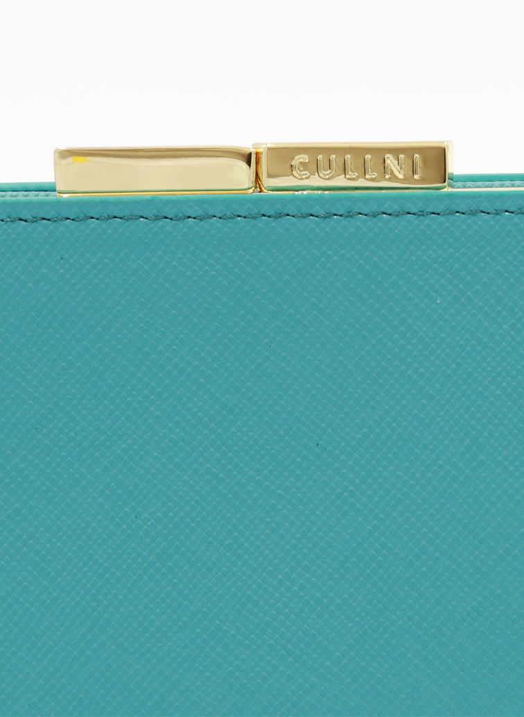 Leather Mini wallet 詳細画像 Blue 3