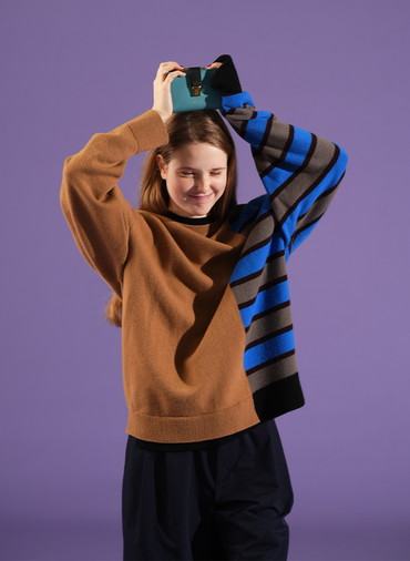 Clasp lock Mini wallet 詳細画像 Ecru 1