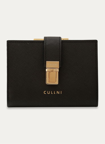 Clasp lock Mini wallet 詳細画像 Black 1