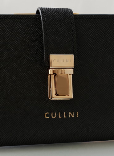 Clasp lock Mini wallet 詳細画像 Black 3