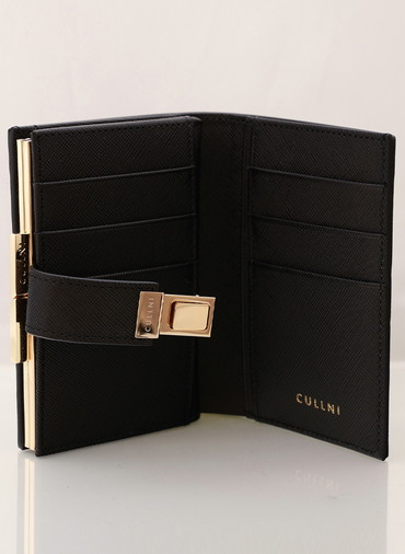 Clasp lock Mini wallet 詳細画像 Black 4