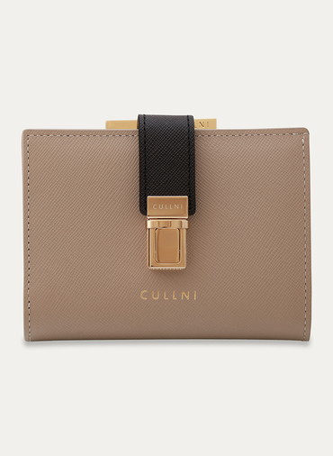 Clasp lock Mini wallet 詳細画像 Grey 1