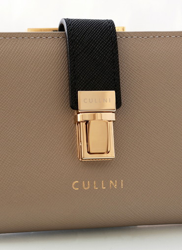 Clasp lock Mini wallet 詳細画像 Grey 3