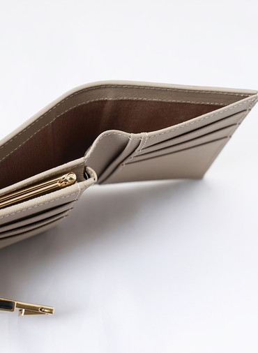 Clasp lock Mini wallet 詳細画像 Grey 6