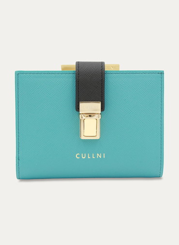 Clasp lock Mini wallet 詳細画像 Blue 1