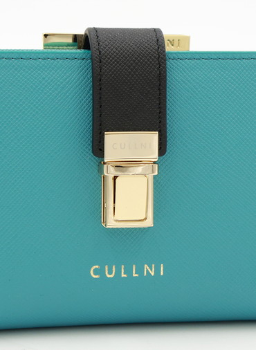 Clasp lock Mini wallet 詳細画像 Blue 2