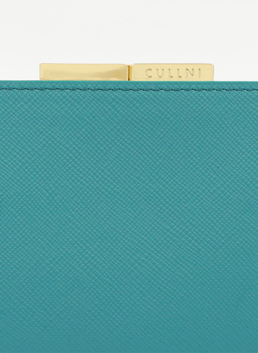 Clasp lock Mini wallet 詳細画像 Blue 5