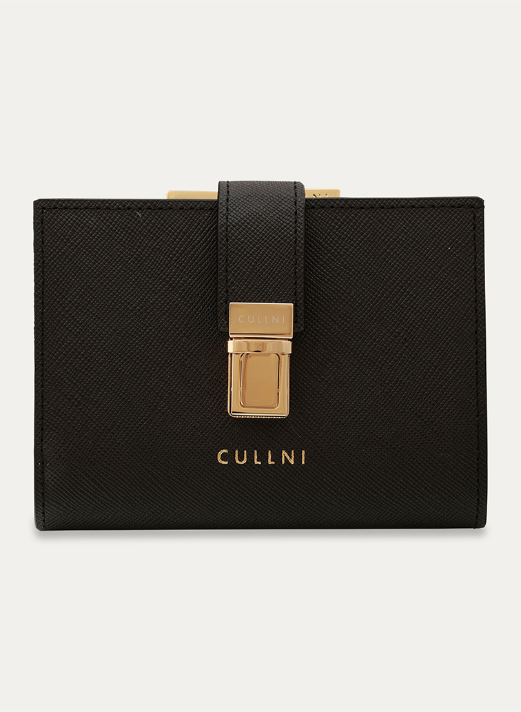 Clasp lock Mini wallet 詳細画像 Black 1