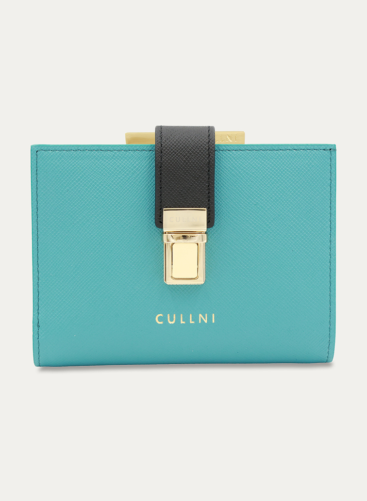 Clasp lock Mini wallet 詳細画像 Blue 1