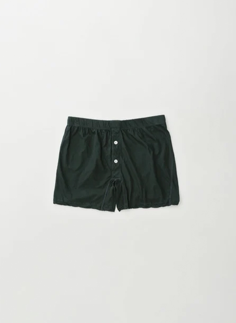 Botanically coloured soft cotton boxer brief 詳細画像 Green 1