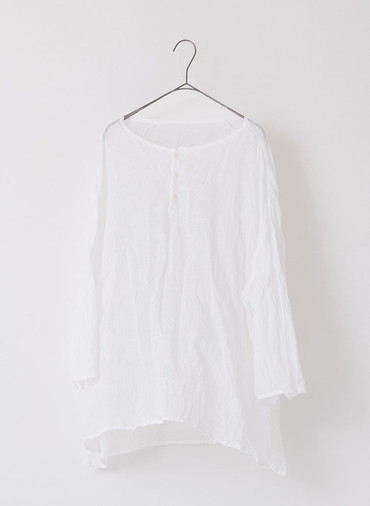 リネン3Bプルオーバー 詳細画像 White 1