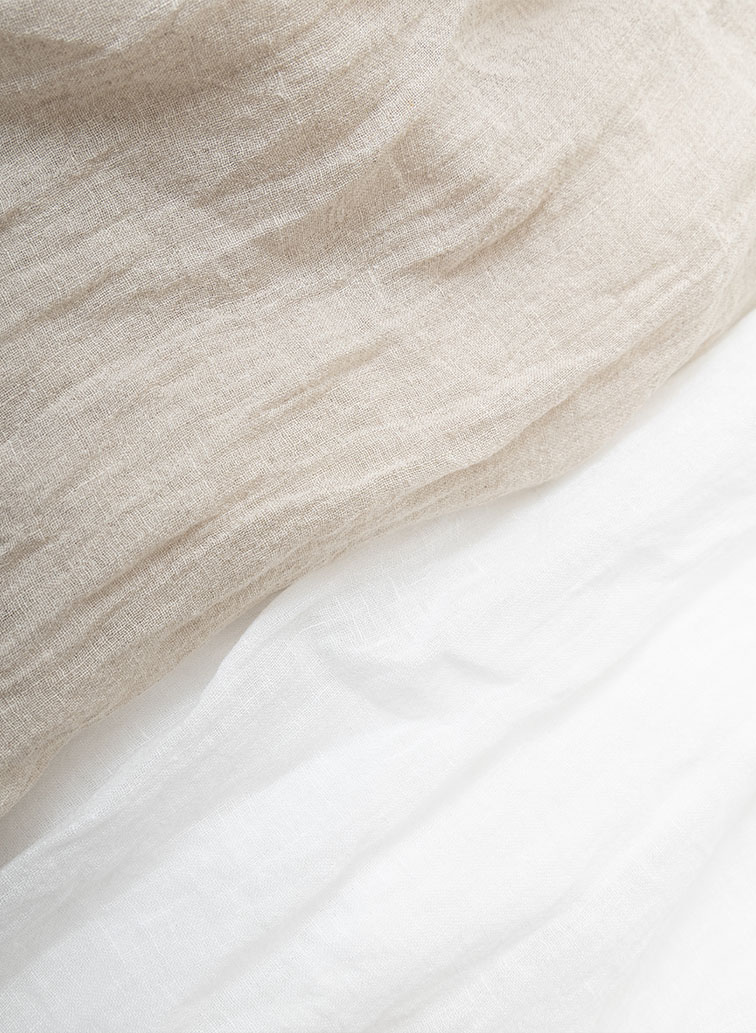 リネン3Bプルオーバー 詳細画像 White 2