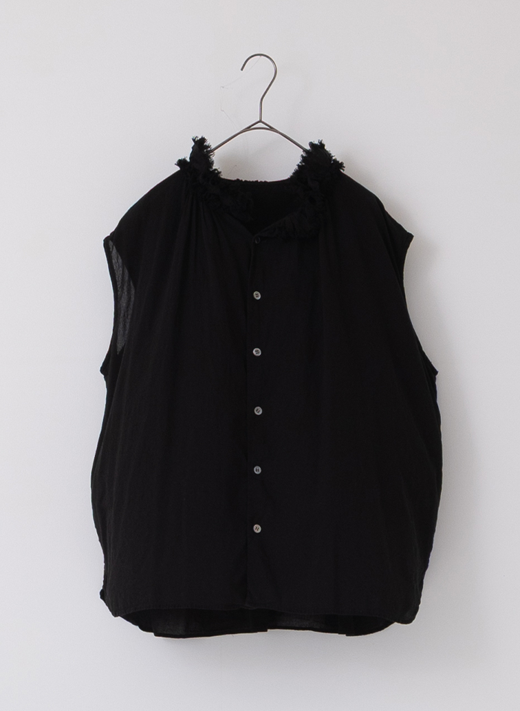 フリルノースリーブ 詳細画像 Black 1