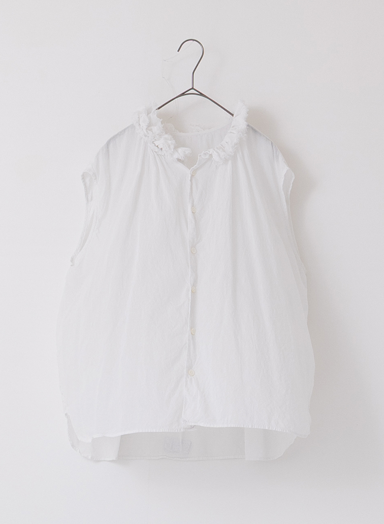 フリルノースリーブ 詳細画像 White 1