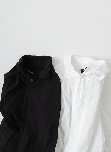 比翼切替ギャザーワンピース 詳細画像 White 1