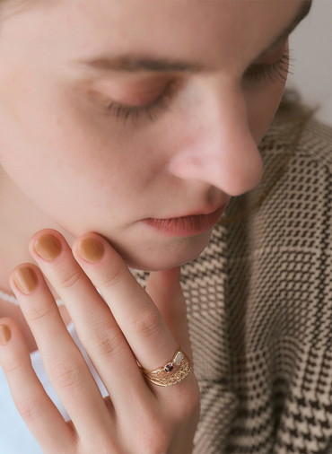 K５ダイヤモンドリング 詳細画像 Yellow 5