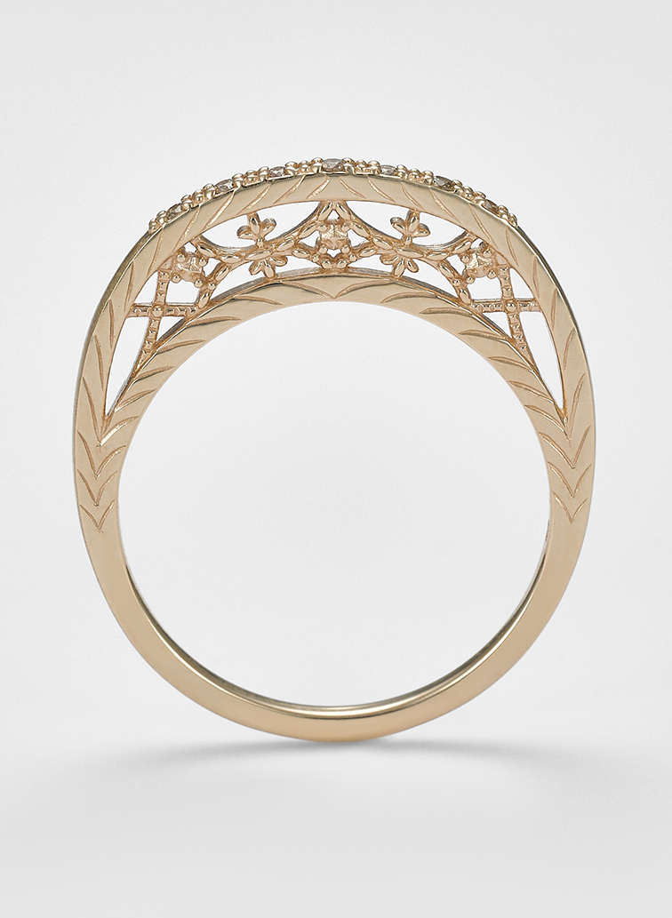 K５ダイヤモンドリング 詳細画像 Yellow 2