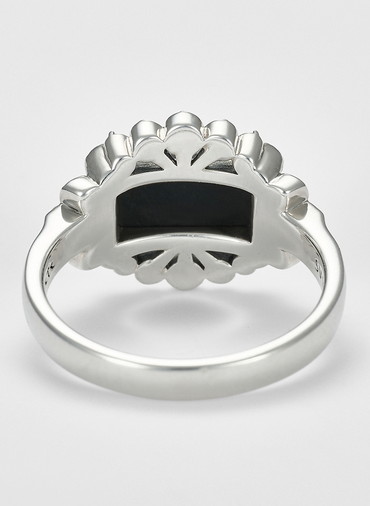 シルバーモザイクオパール／パイライトリング 詳細画像 Multi 3