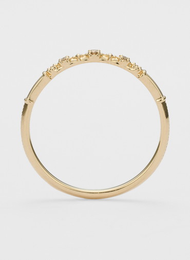 K10ダイヤモンドリング(0.01ct) 詳細画像 White 4