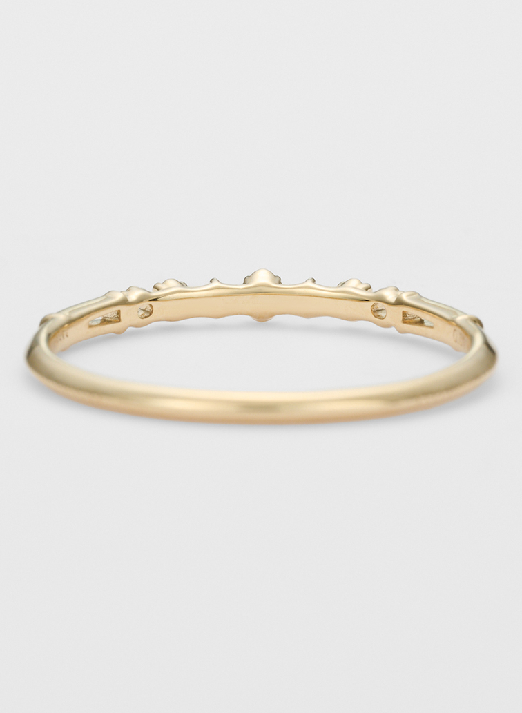 K10ダイヤモンドリング(0.01ct) 詳細画像 White 3