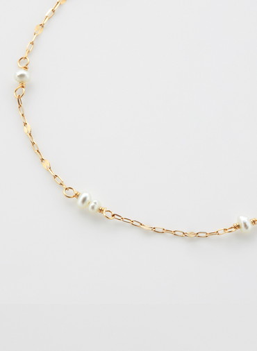 K10パールブレスレット 詳細画像 White 2