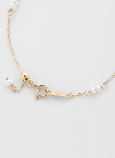 K10パールブレスレット 詳細画像 White 3