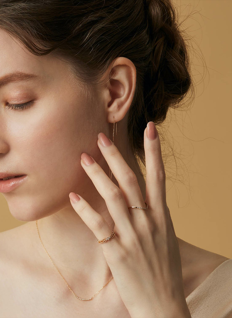 K18ダイヤモンドリング 詳細画像 White 7