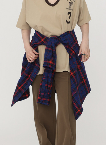 オーセンティックチェックシャツ 詳細画像 Blue 10