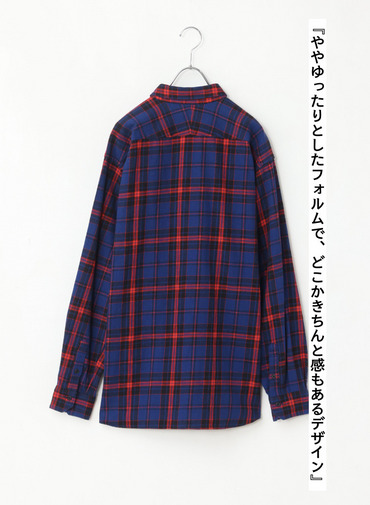 オーセンティックチェックシャツ 詳細画像 Blue 2