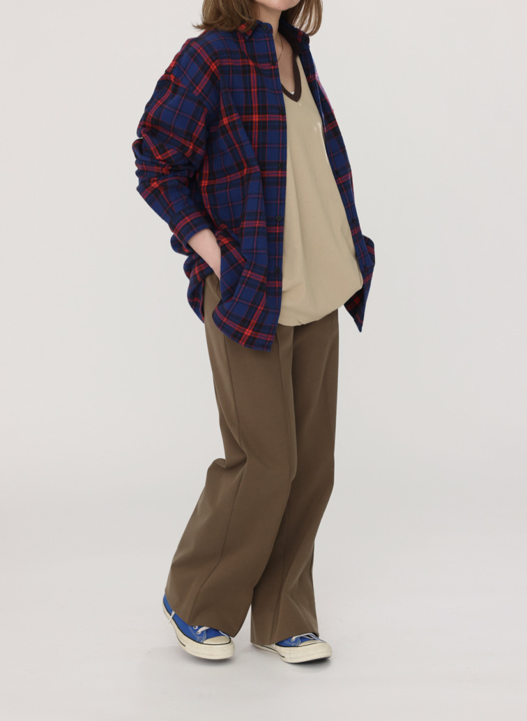 オーセンティックチェックシャツ 詳細画像 Blue 7