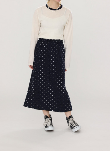 ドットイージースカート 詳細画像 Navy 12