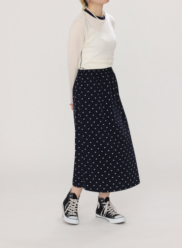 ドットイージースカート 詳細画像 Navy 9