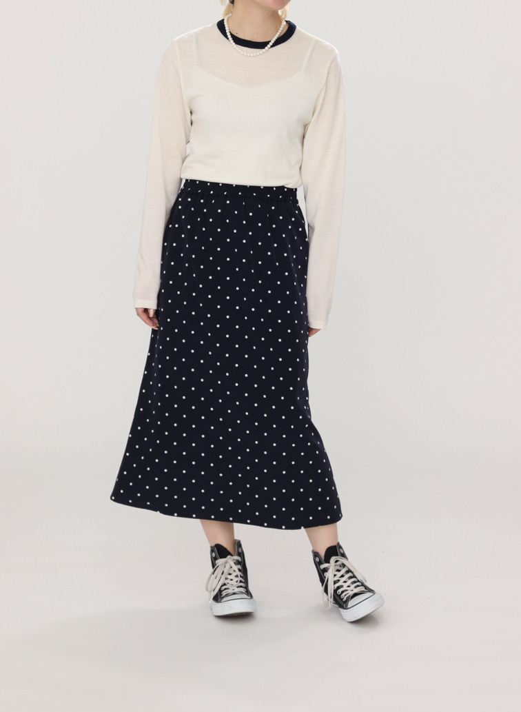 ドットイージースカート 詳細画像 Navy 12