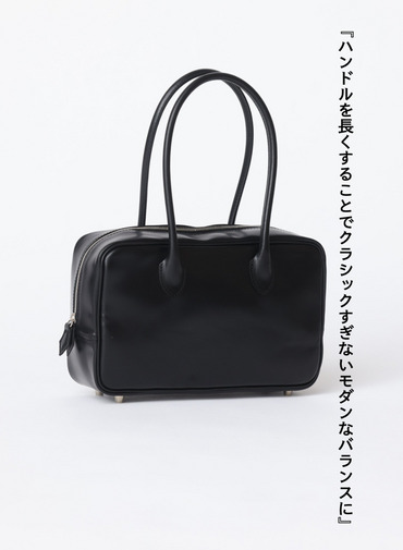 STEADY BAG レザーバッグ 詳細画像 Black 5