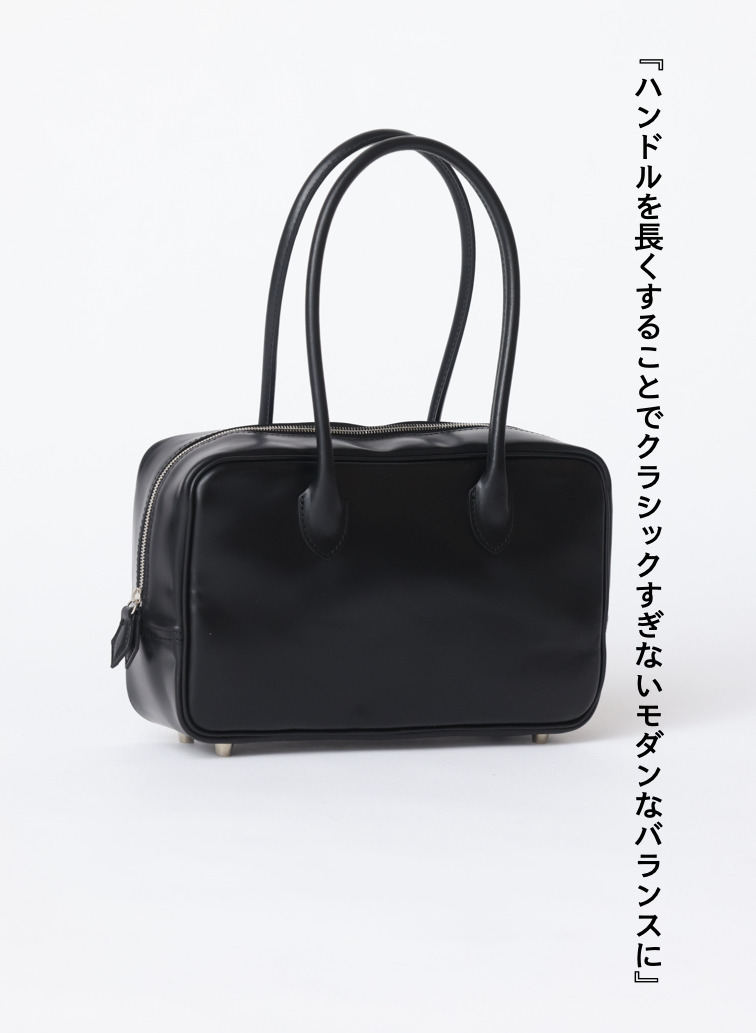 STEADY BAG レザーバッグ 詳細画像 Black 5