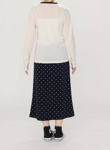 WOOL LONGTEE 詳細画像 White 7