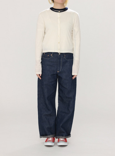 ウールカーディガン 詳細画像 White 9