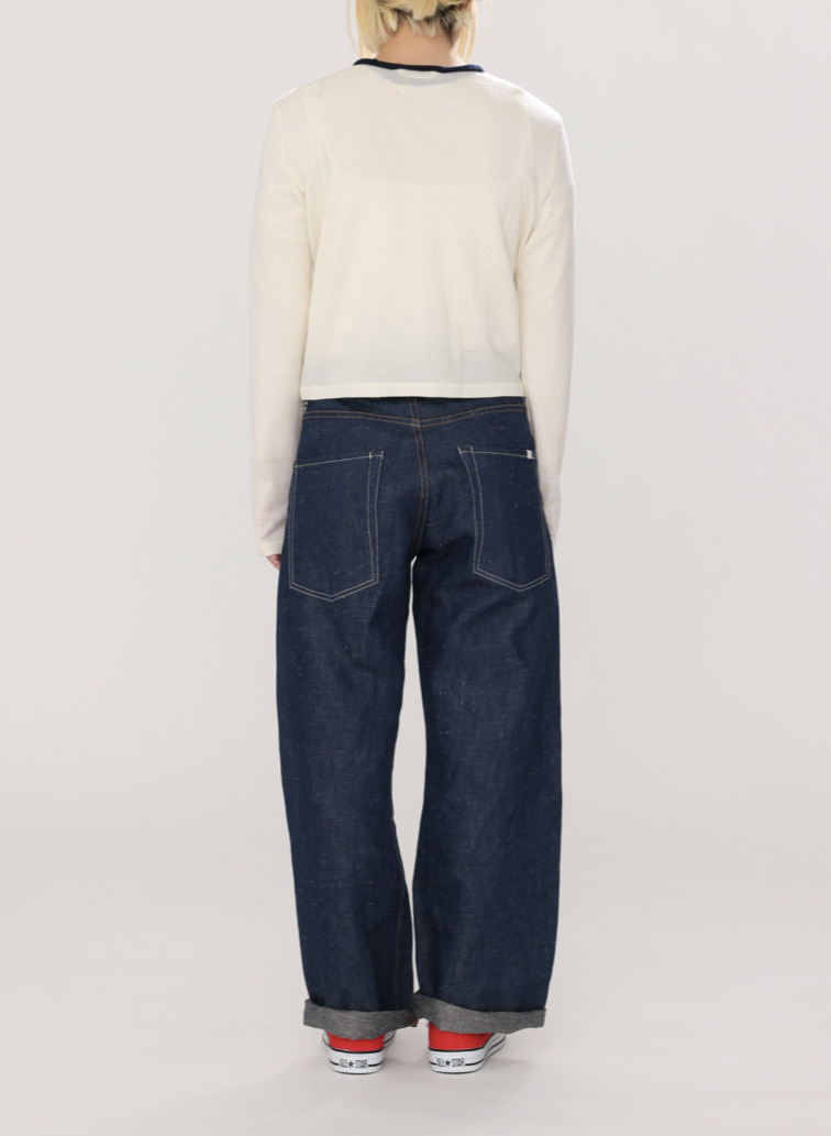 ウールカーディガン 詳細画像 White 11