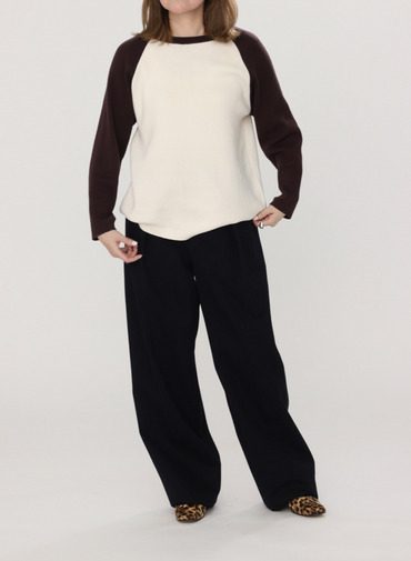 Oblada ベースボールニット 詳細画像 Off White 11