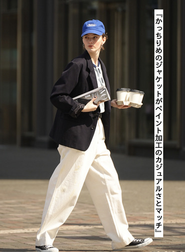 ペイント スケータージーンズ 詳細画像 White 2