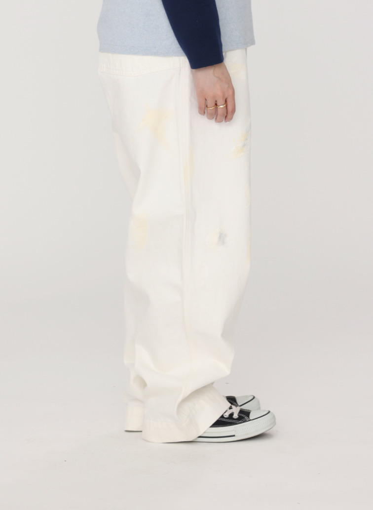 ペイント スケータージーンズ 詳細画像 White 10