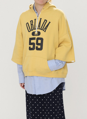 ハーフジップフーディー 詳細画像 Yellow 10