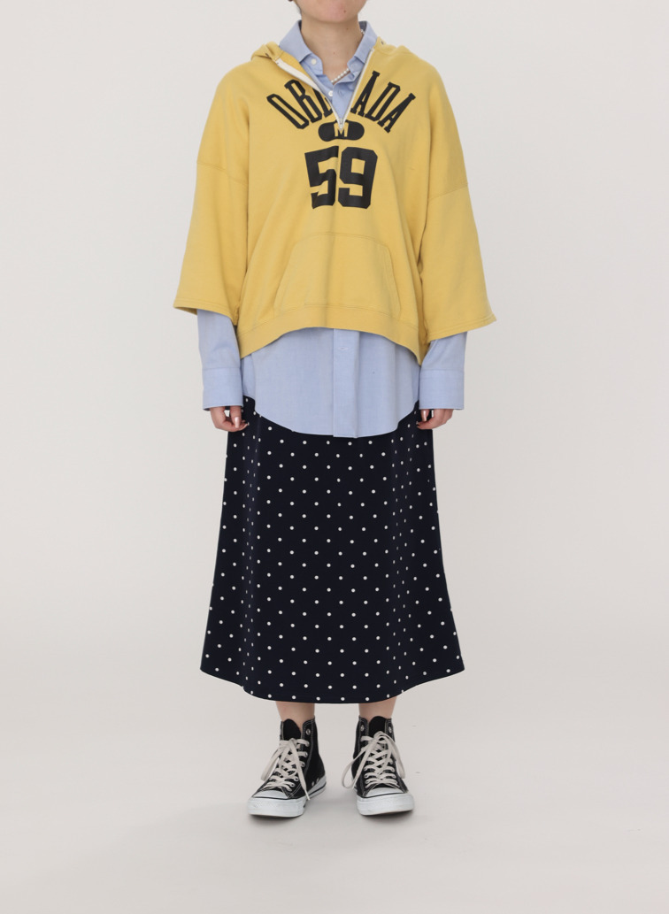 ハーフジップフーディー 詳細画像 Yellow 11
