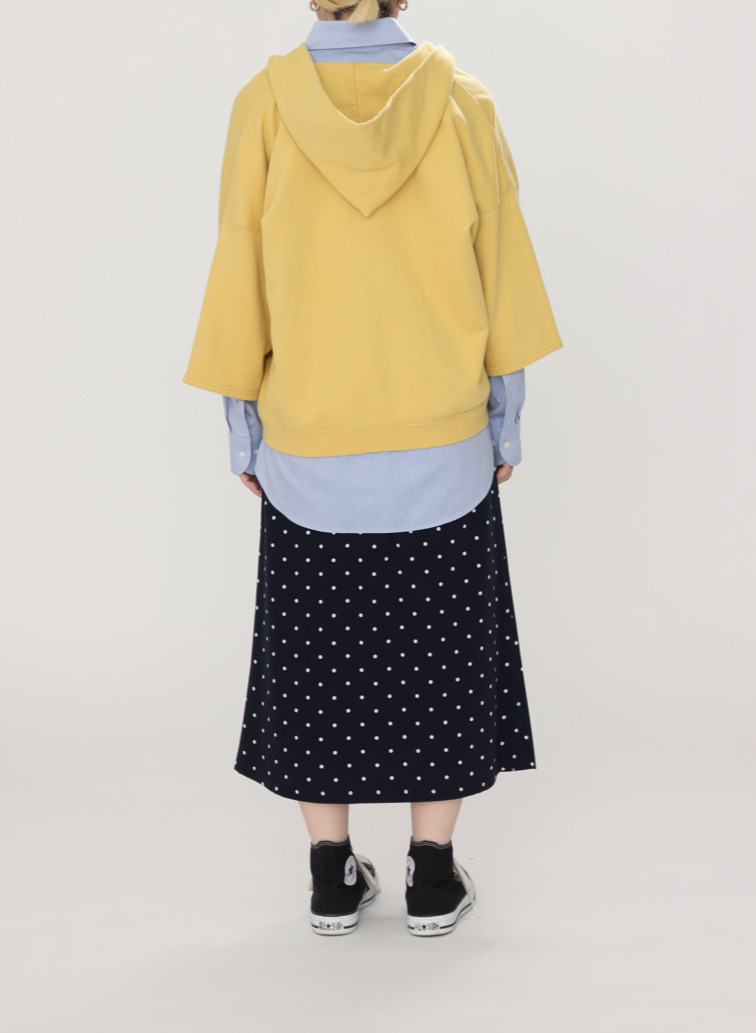 ハーフジップフーディー 詳細画像 Yellow 13