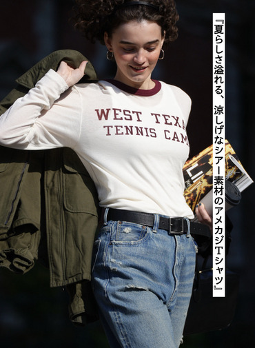 シアーロングTシャツ 詳細画像 White 1