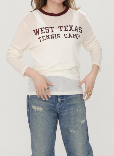 シアーロングTシャツ 詳細画像 White 12