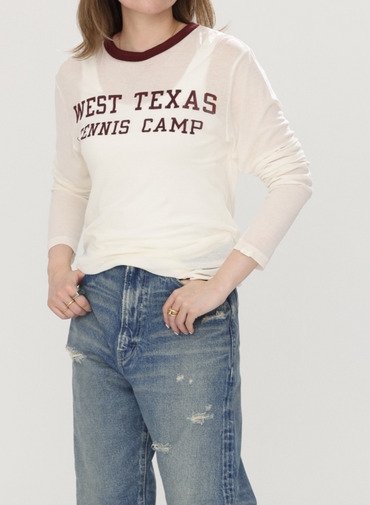 シアーロングTシャツ 詳細画像 White 13